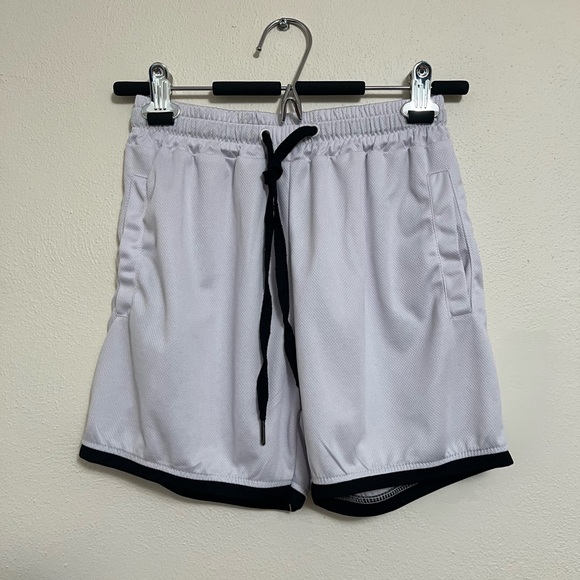 Other - White and Black Athletic Shorts